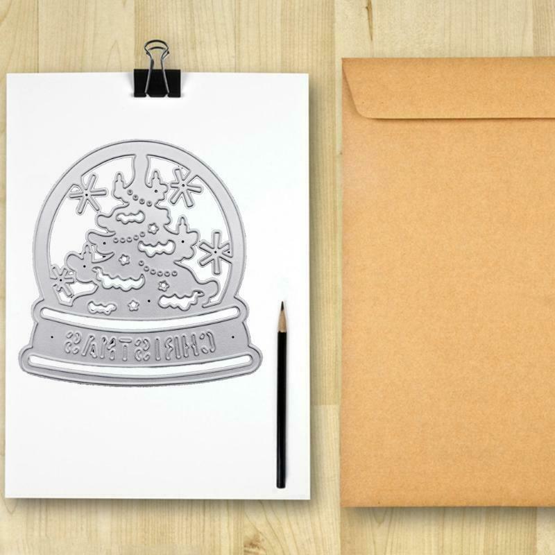 Christmas Ball Metal Cutting Dies Stencil DIY Scrapbooking Album Paper Card Mold