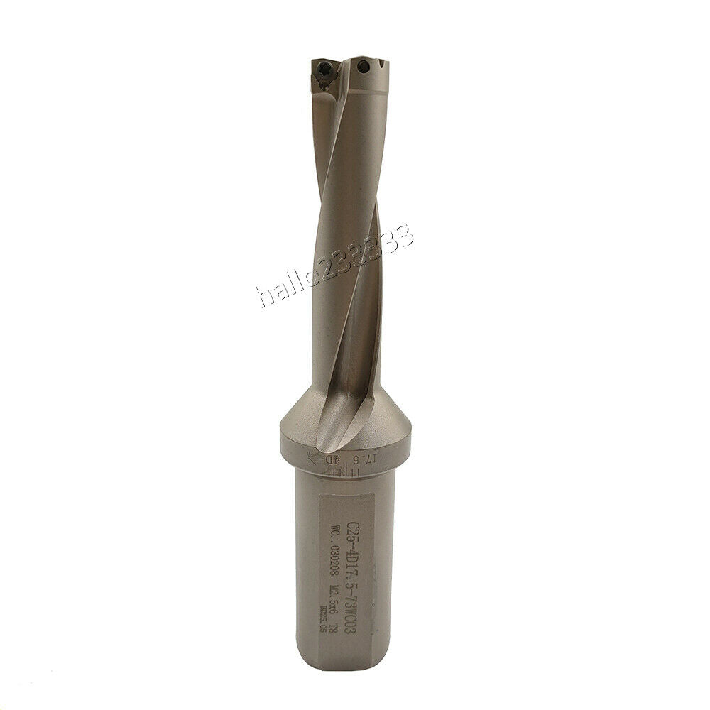 WPD-175-4D-C25 16.5mm U drill indexable drill For WCMX030208 WCMX carbide insert