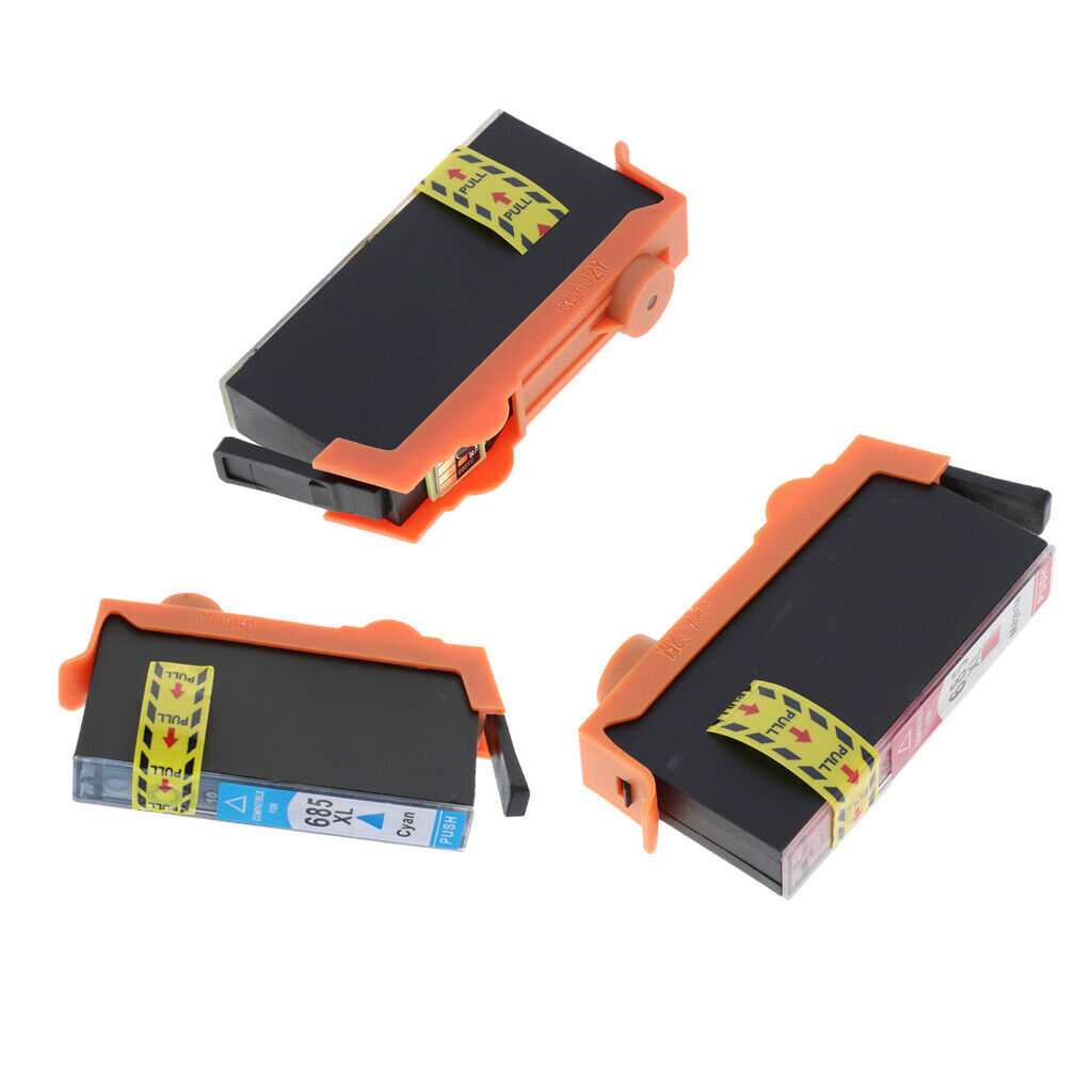 Pack of 3 Red Blue Yellow Ink Cartridges for 3525 5525 4615 4625 6525 Series