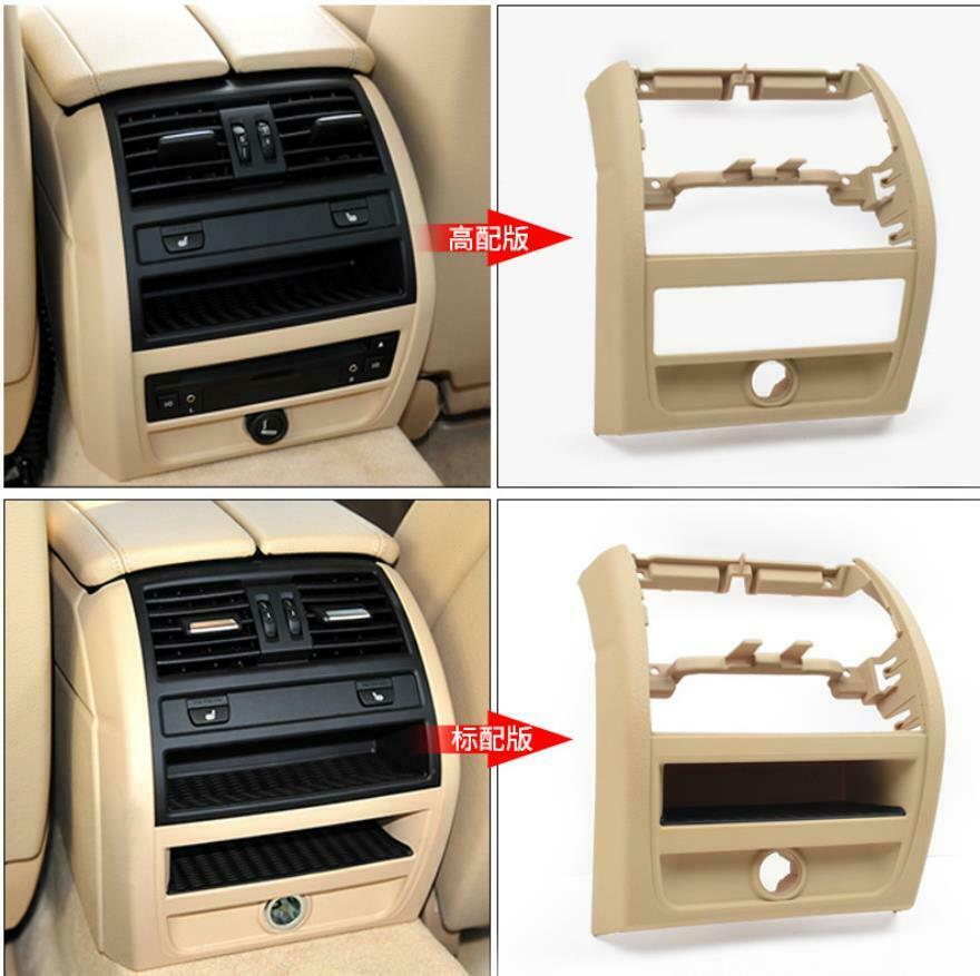 Car Rear Air Conditioning Outlet Panel Frame Cover Trim for BMW 5Series F10 F18