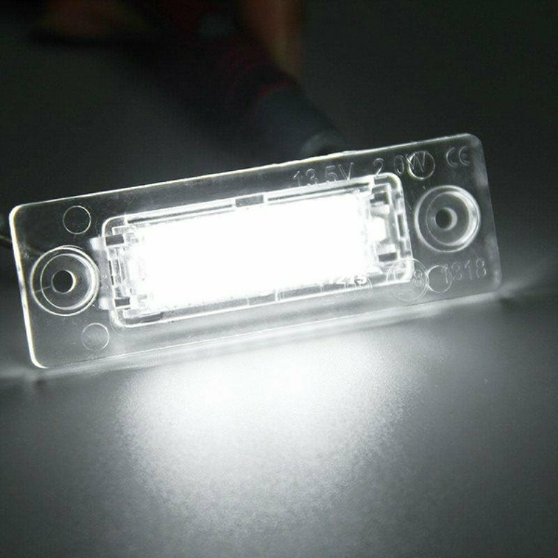 2Pcs 18LED License Number Plate Light Lamp For Touran Golf CaddyI7CA