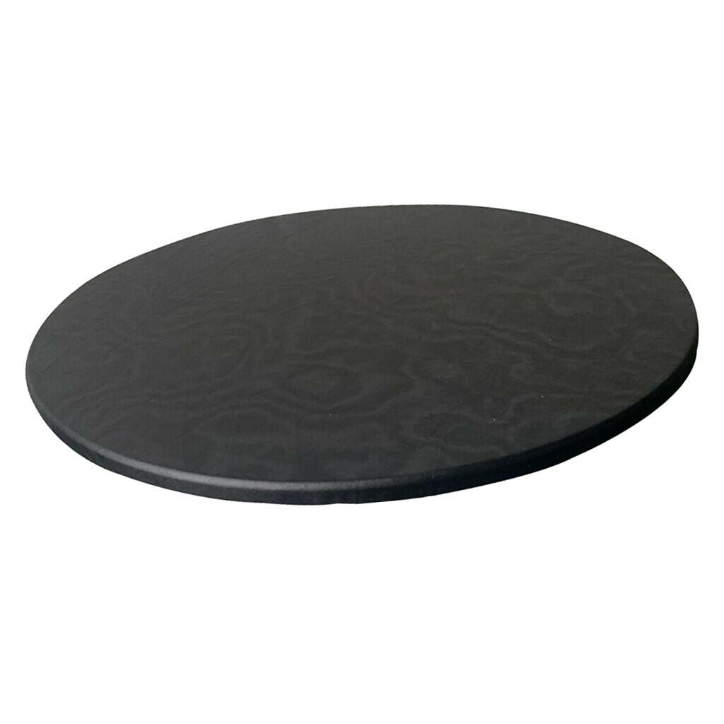 2 Pack Fitted Polyester Table Cover Cloth Round Tablecloths 48inch Dia