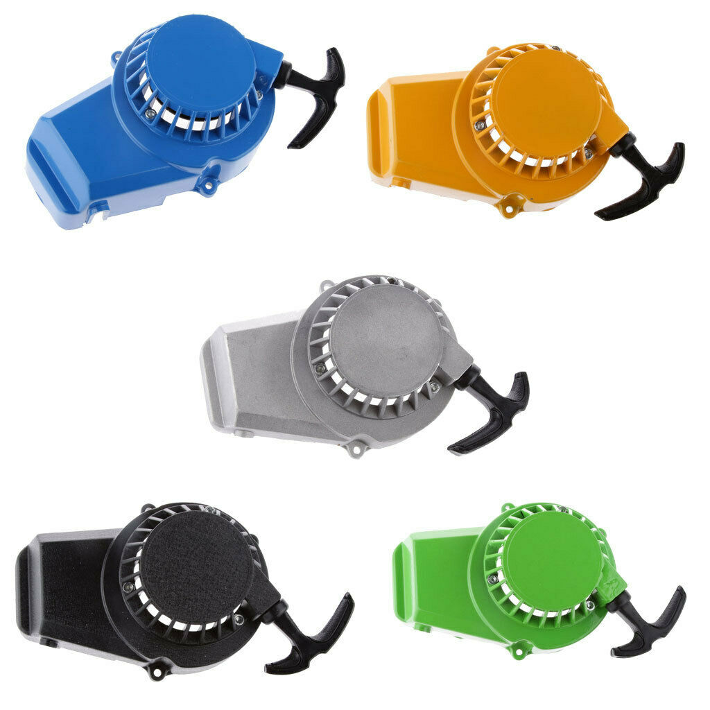 2X Aluminum Pull Starter Starter Recoil 47cc 49cc Mini Pocket Bike ATV Black