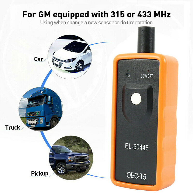 EL-50448 TPMS Relearn Tool Auto Car Tire Pressure Sensor For GM Vehicles UPBD