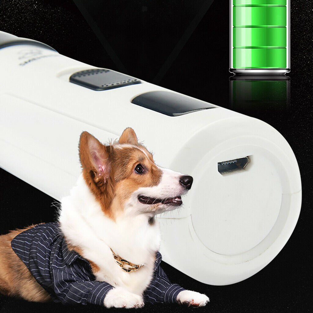 Dog Nail Grinder 2-Speed Electric with LED Light for Small Medium Large Dogs &