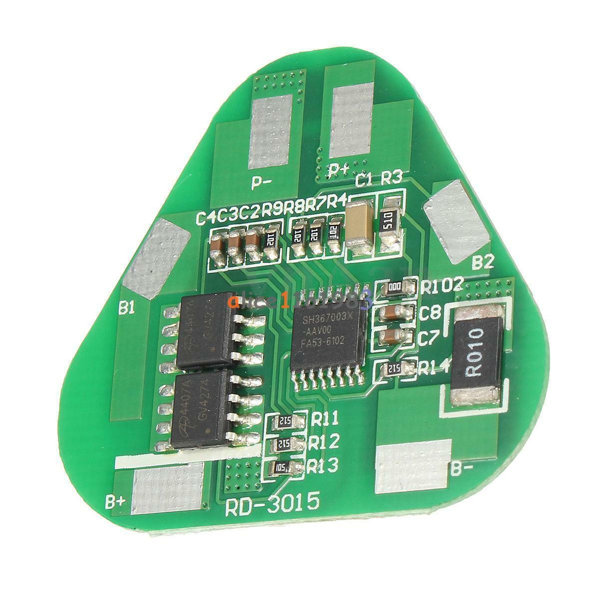 3S Li-ion Lithium Battery Protection Circuit Board 3 Cell PCB 10.8V 11.1V 12V 4A