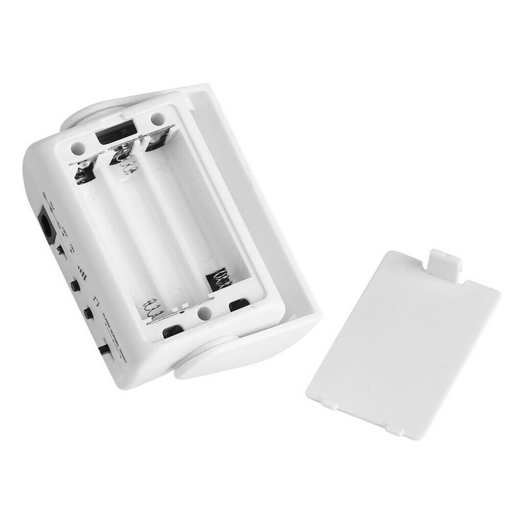 1x New Wireless Gate Door Bell Welcome Alarm Motion Sensor Doorbell White
