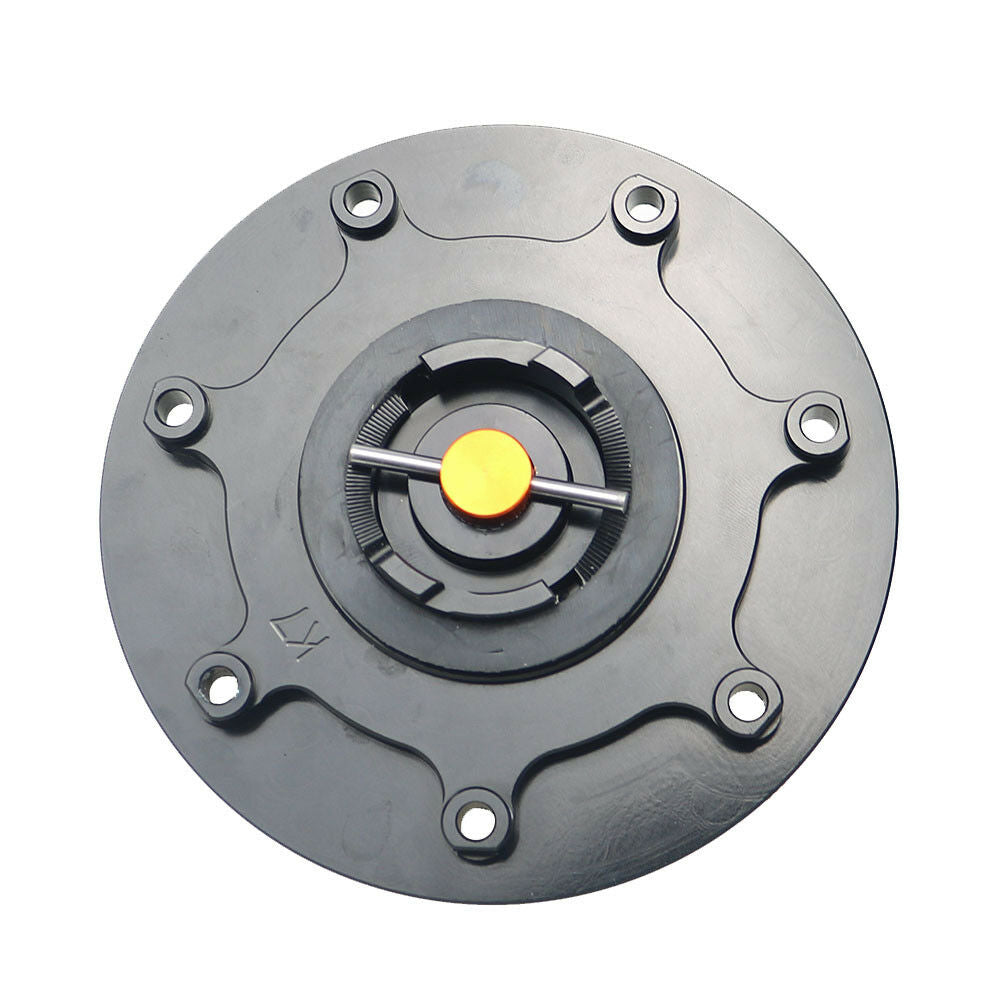 Orange CNC Bow-tie Gas Fuel Tank Cap Cover For Kawasaki ZX11 ZXR400 Ninja ZX ZZR