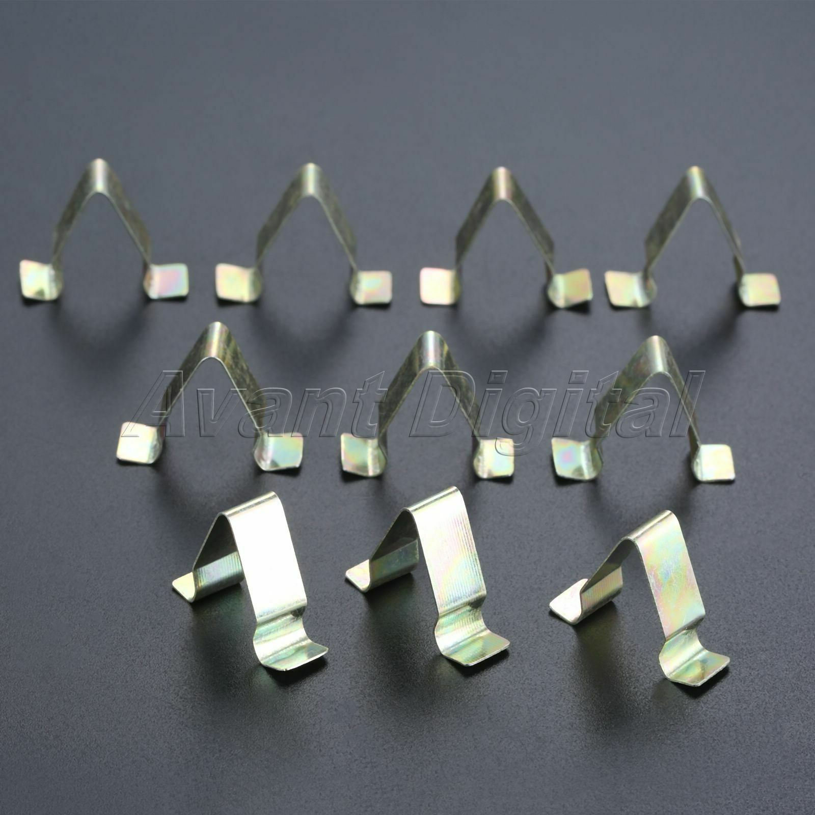 10Pcs 20mm metal trim panel lining clips Small type foit for  metal trim