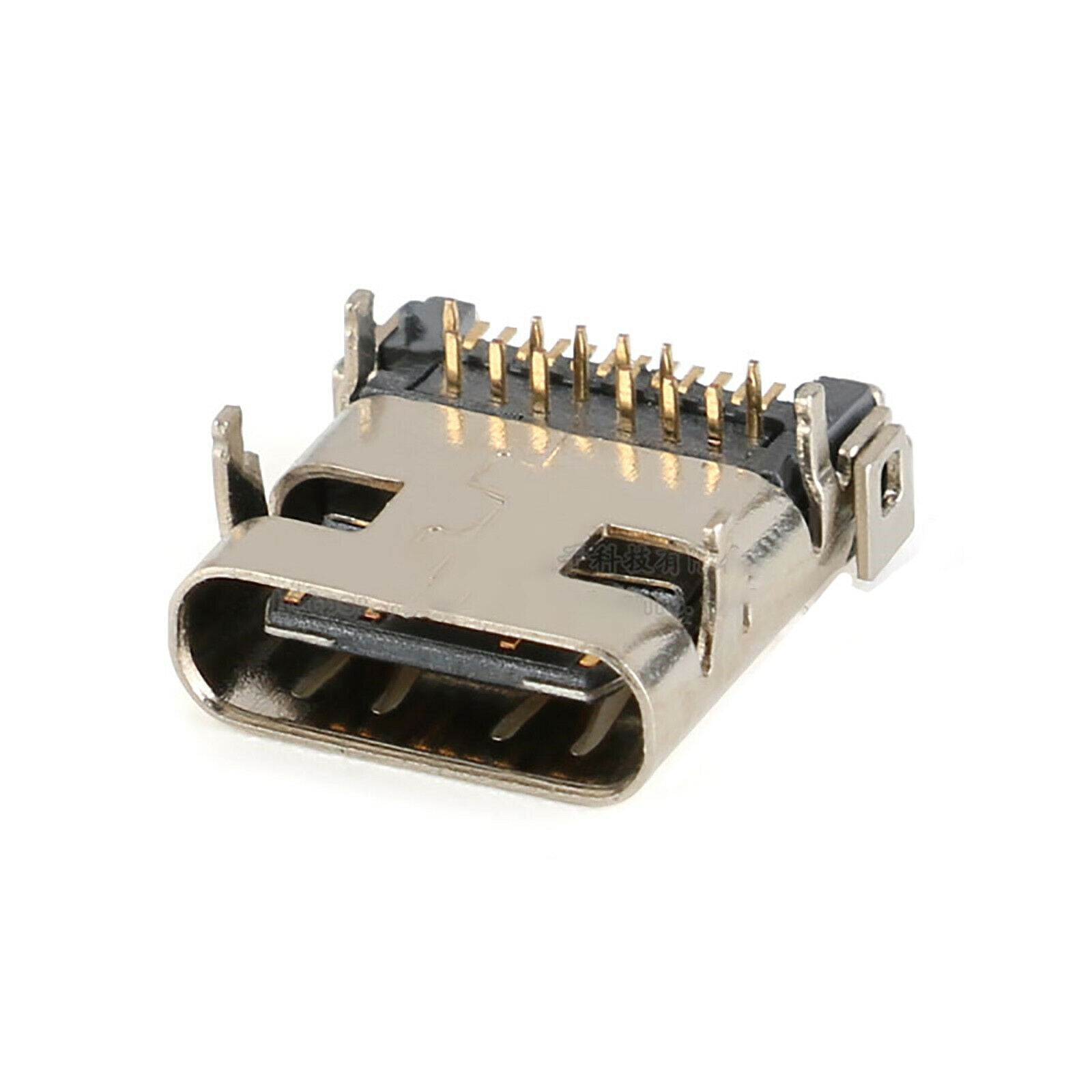 1Pcs USB-3.1 Type C Female Socket Connector SMD 24P HD Transmission Interface
