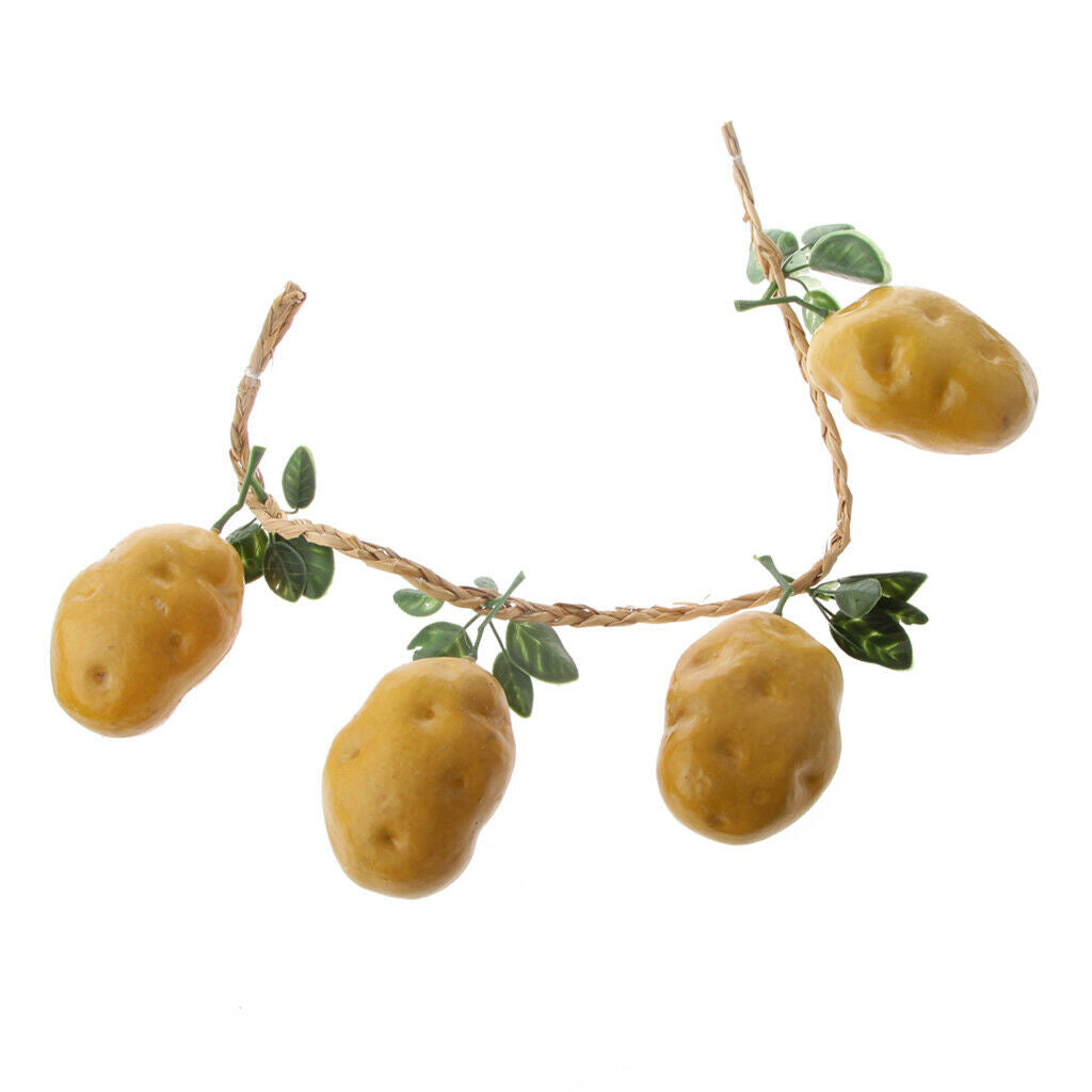 4pcs / String Manmade Potato Toys For Home Garden Decoration Wholesale Lot