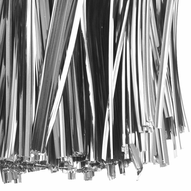 800x Metallic Twist Ties Wire For Cake Pops Sealing Bags Lollipop 8cm Pack ColA5
