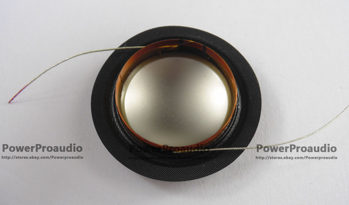 6pcs Aftermarket 25.4 mm TITAN tweeter diaphragm voice coil 1 inch Titanium+Silk