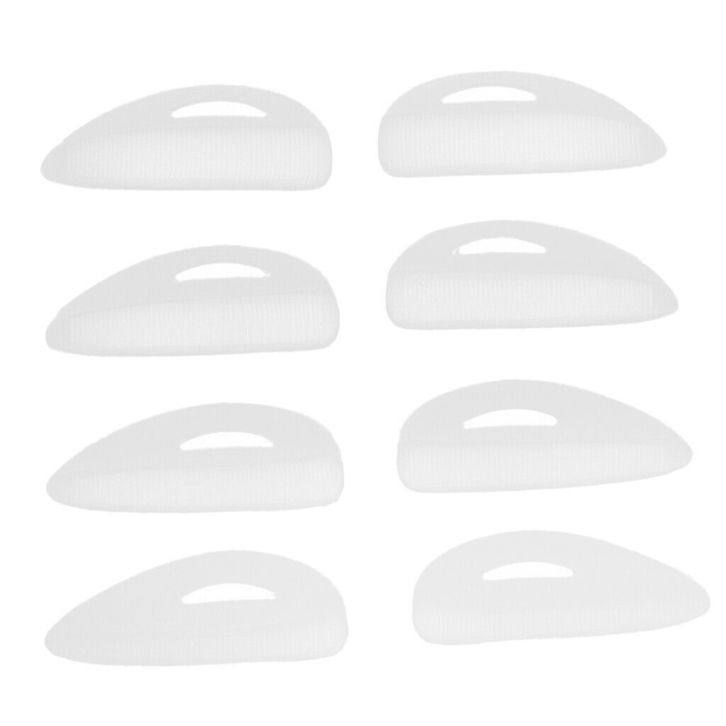 4Pairs Silicone Eyelash Lift Perm Lash Curler Pads Lash Extensions Shields