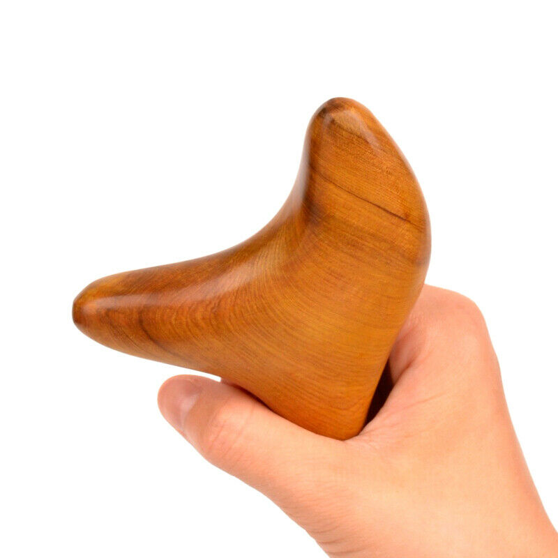 Trigeminal Body Massager Neck Shiatsu Reflexology Wooden for Blood Circul.l8