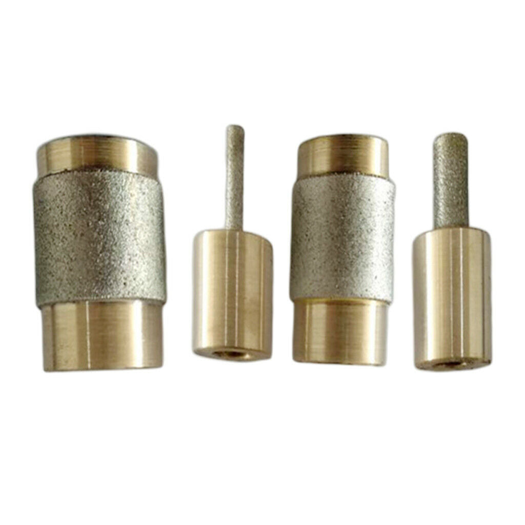 4 Stained Grinder Head Bit Tile Glass Supplies for Grinder Such As Glass Grinder