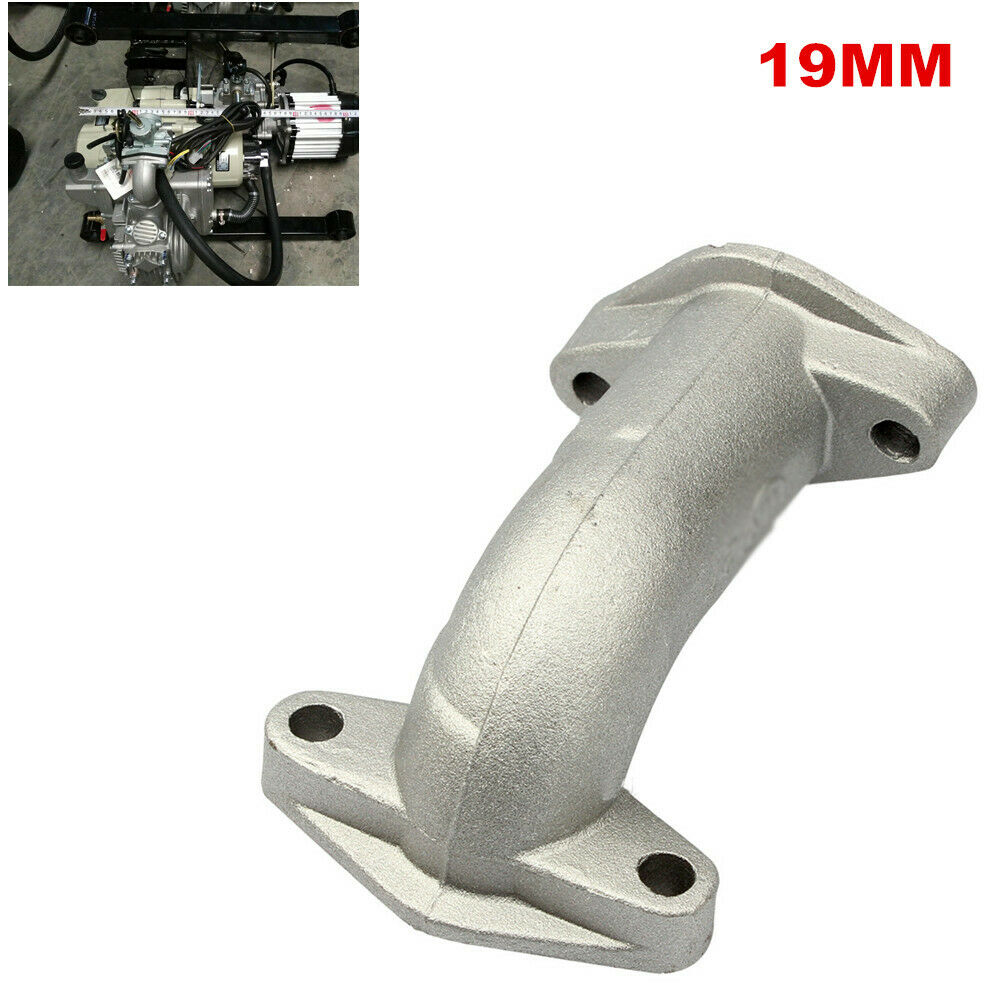 19mm Manifold Intake Pipe For 50cc 70cc 110 cc 125cc Pit Dirt Bike ATV Quad Z50