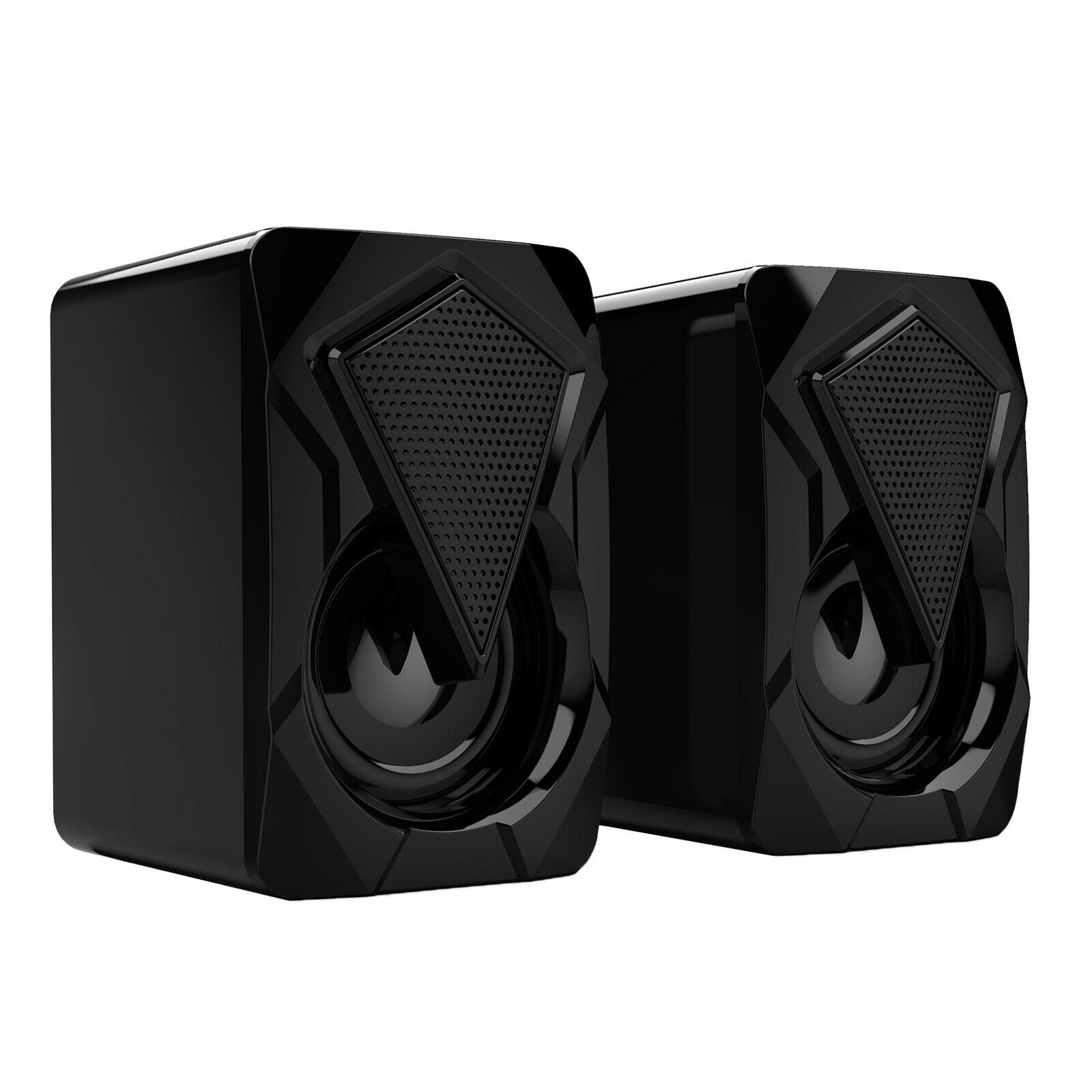 Gaming rgb-lighted 2.0 channel computer speaker for pc laptop usb