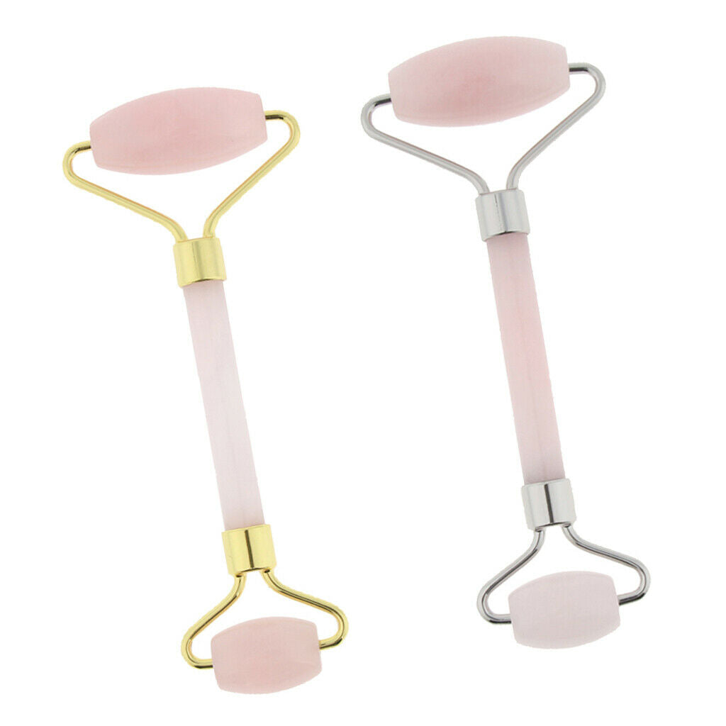 2 Units Jade Gua Sha Rollers Tools for Home, Travel, Beauty Salon