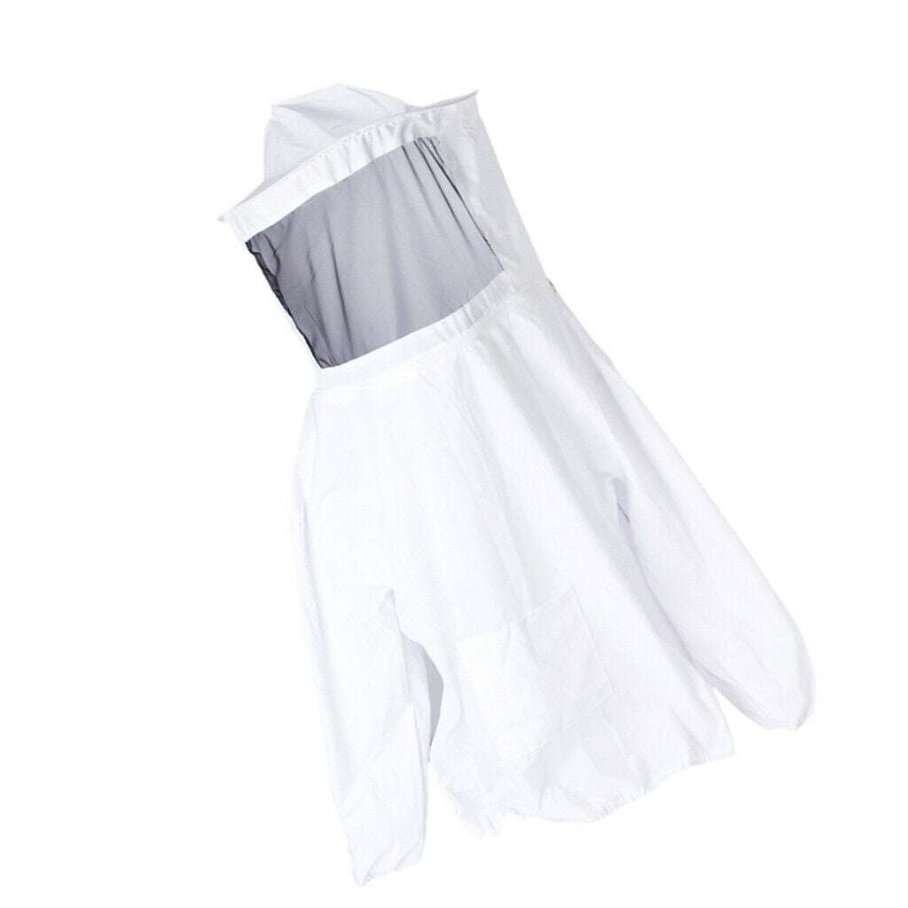 Set of Protective Beekeeping Jacket Veil with Pry Trim Bar with Entrance Feeder
