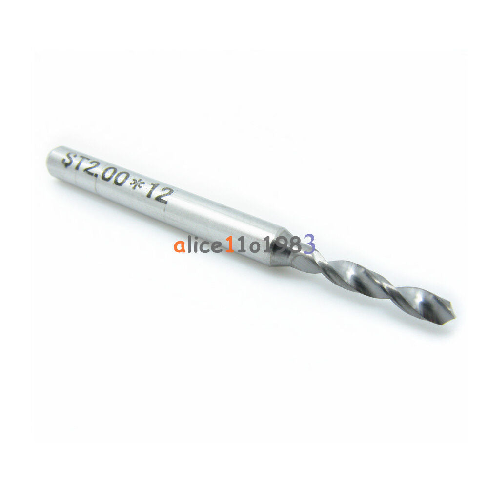 1.2mm Micro Mini Carbide Steel Engraving Drill Bit PCB Press CNC Dremel