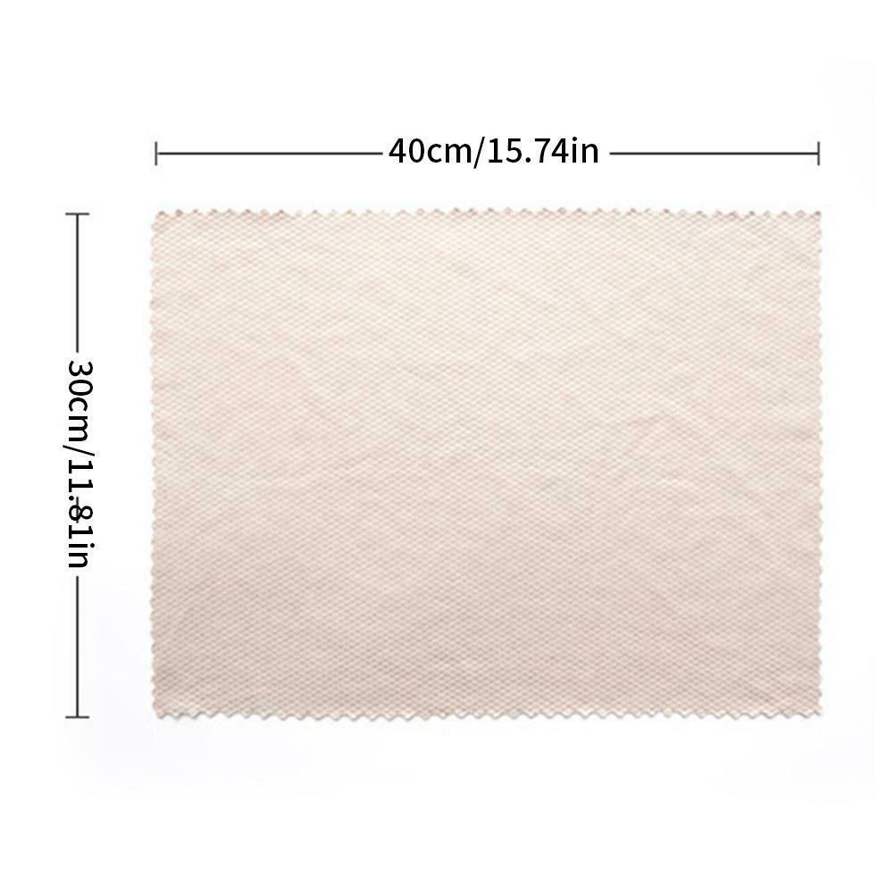 3Pcs Double-faced Fish Scale Glass Cleaning Cloth For Window Glass Bowl Dish
