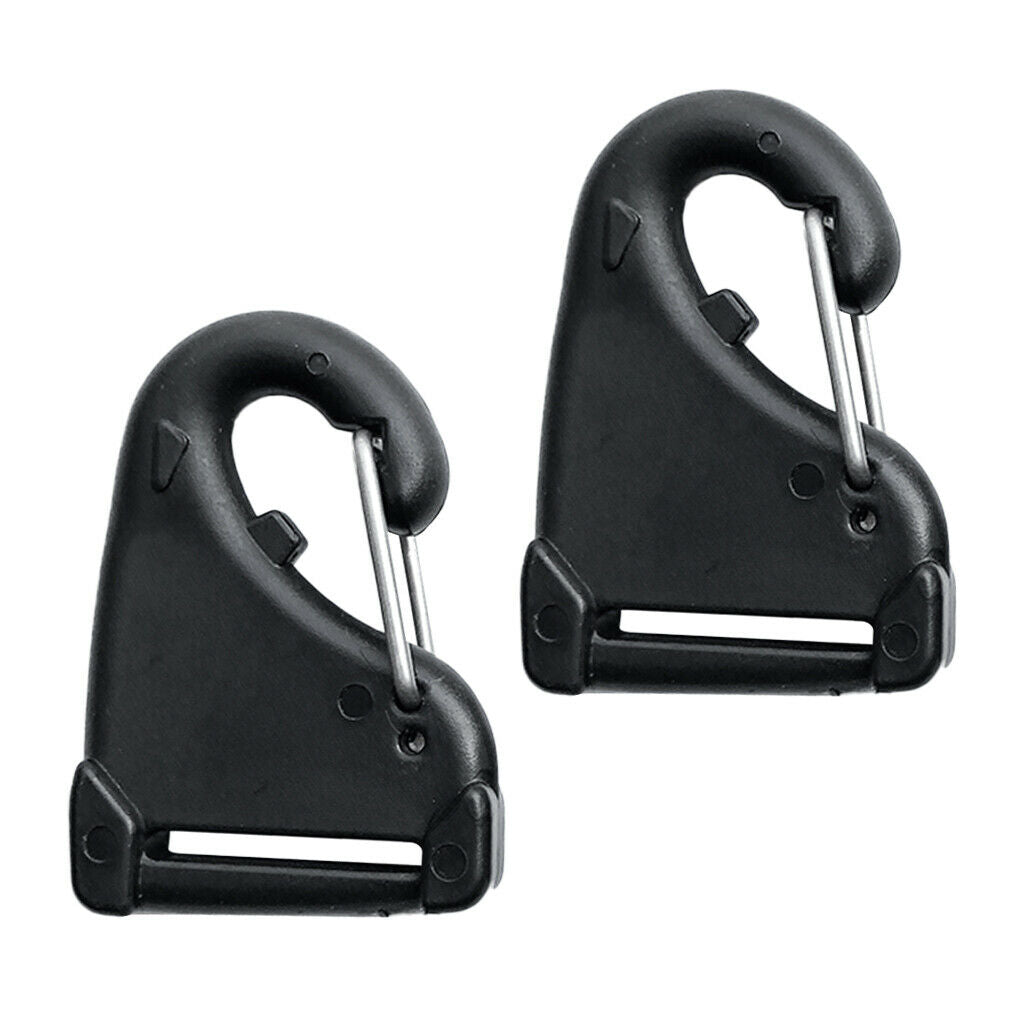 2 Pcs Nylon Clip Hooks Clip Snaps Hook Kayak Accessaries Outdoor Sports