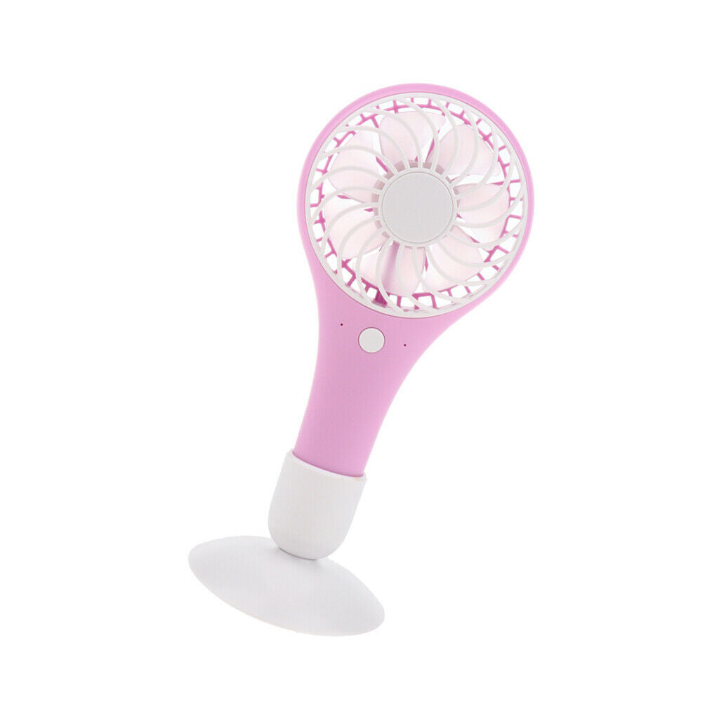 Mini  Portable USB Handheld Fan Personal Fan Laptop Cooling Fans Purple
