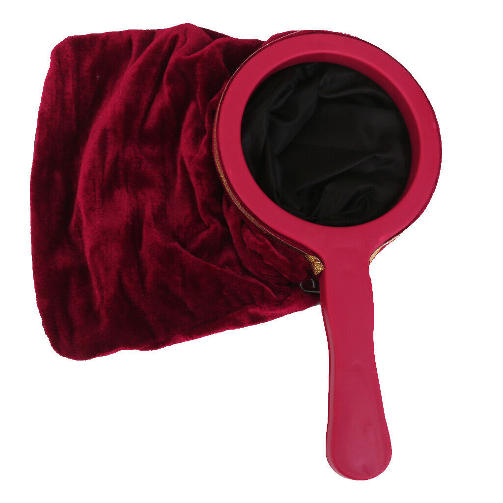 Magic Change Bag with Zip make item Appear/Disappear/Switch Magic Trick