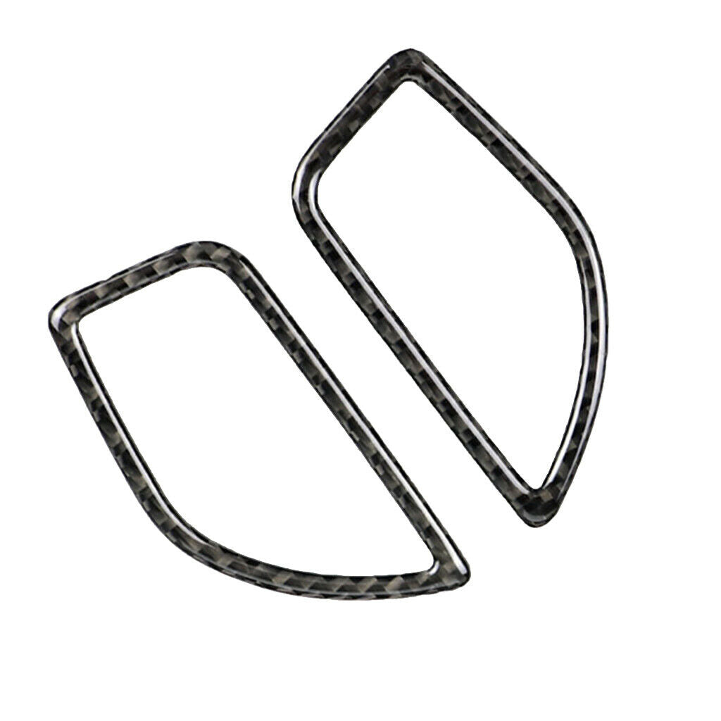 2 Units of Carbon Fiber for Car Center Console, Air Conditioning Outlet, Air