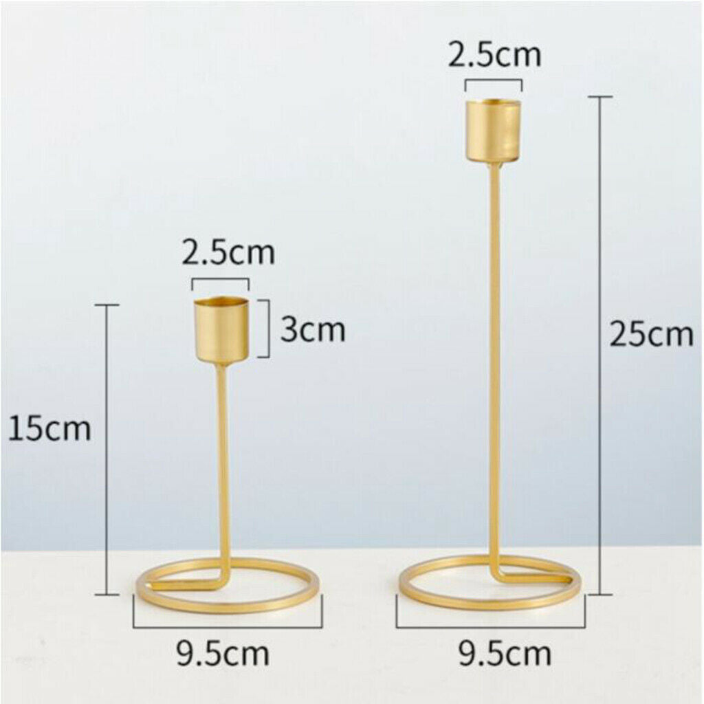 2 lot Candle Holder Wedding Candle Holders for Bedroom Christmas Decor