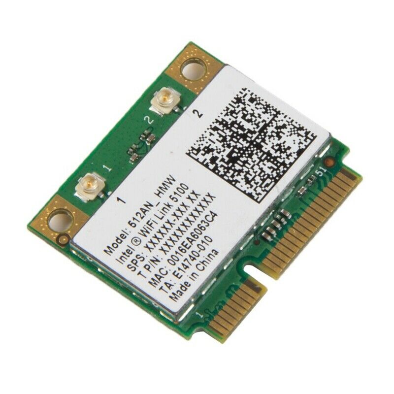 Dual Band 300Mbps Wireless Card for Intel Wifi 5100 512AN HMW Mini PCI-E WlaS6K1