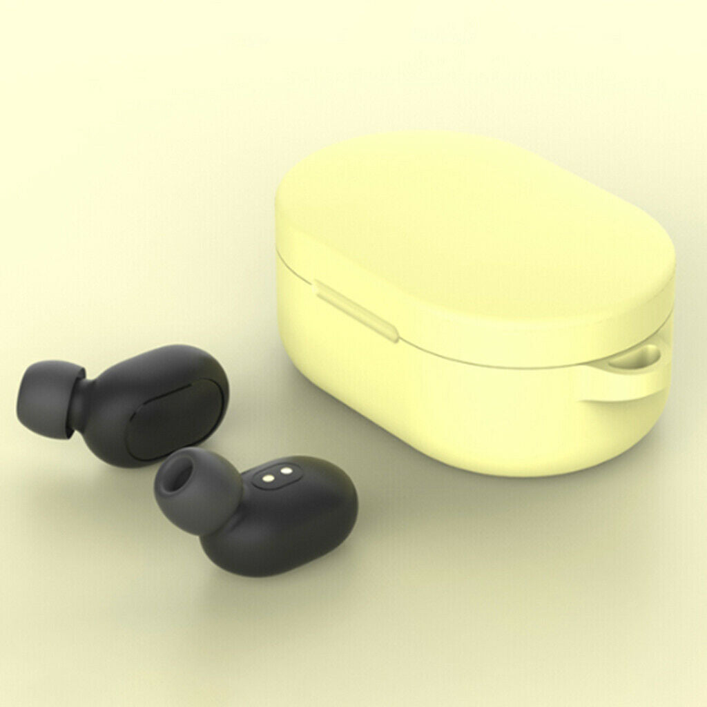 2x Earphone Case Protective Case Cover Bottom Charging Headsets Accessories