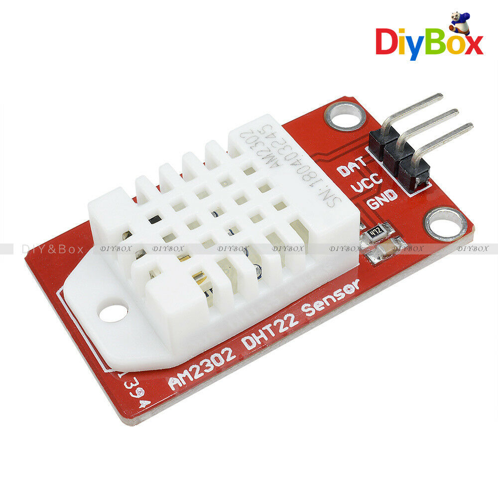 DHT22 Red AM2302 Digital Temperature & Humidity Sensor Module for Arduino Uno R3