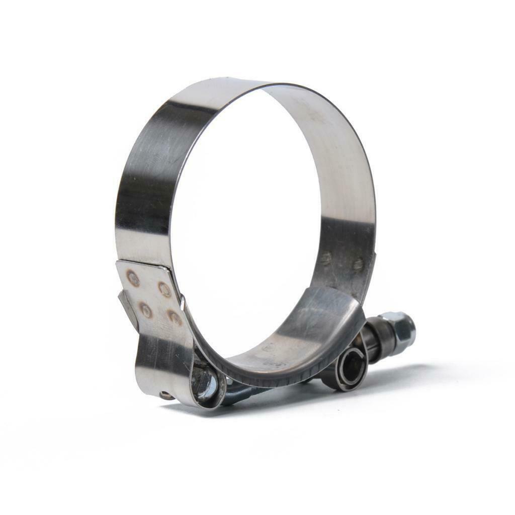 4X 79-87MM Stainless Steel T- Clamps Turbo Intake Silicone Hose Clamps