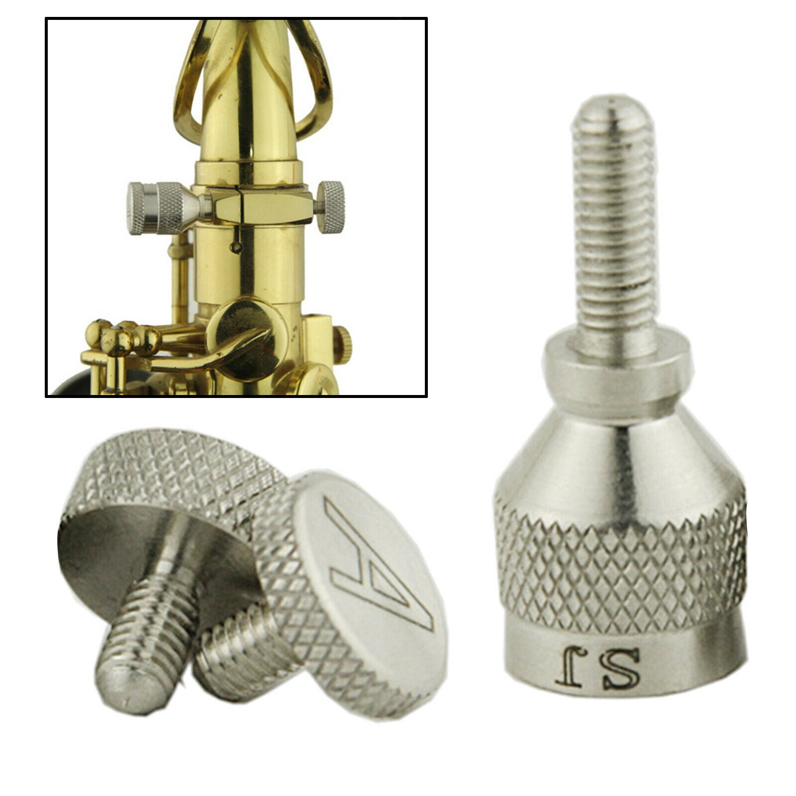3X Sax Neck Tightening Screws Saxophone Neck Screws Instrument Parts  4mm