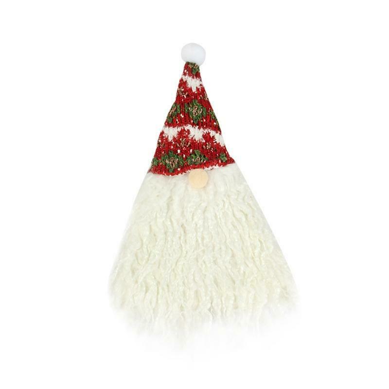 6pcs Christmas Gnome Wine Bottle Cover Handmade Swedish Gnome Wine Bottle Topper