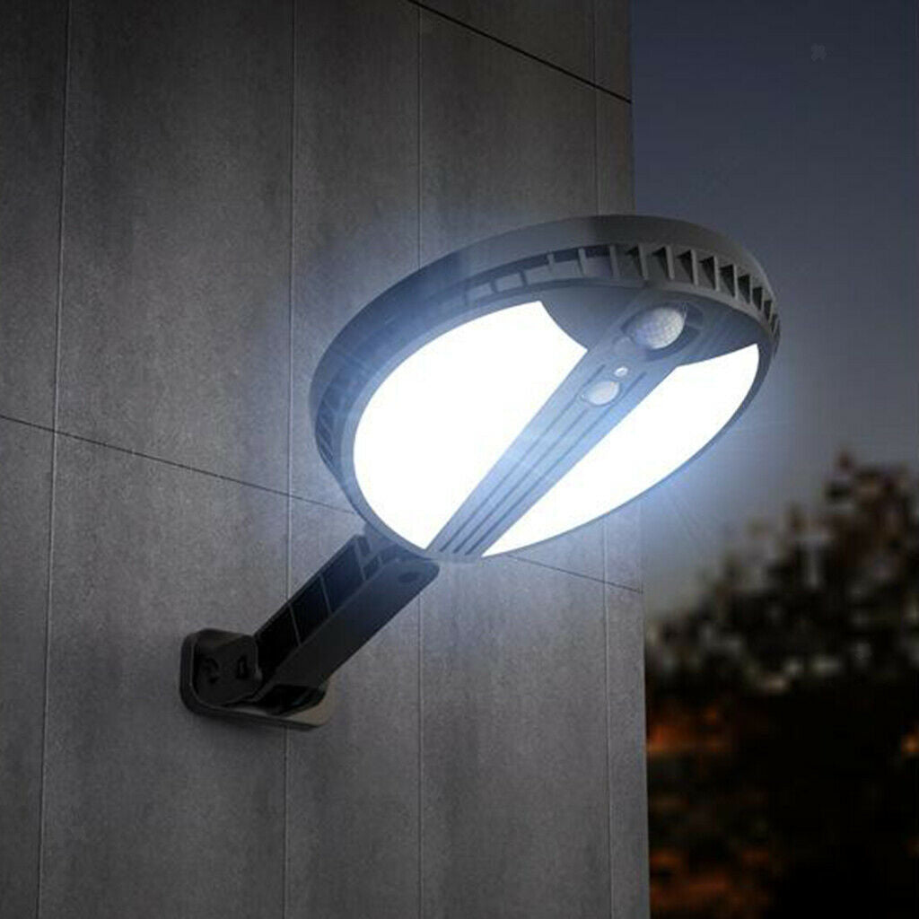 Solar Lights Motion Sensor Lights with Remote 3 Lighting Modes for Backyard