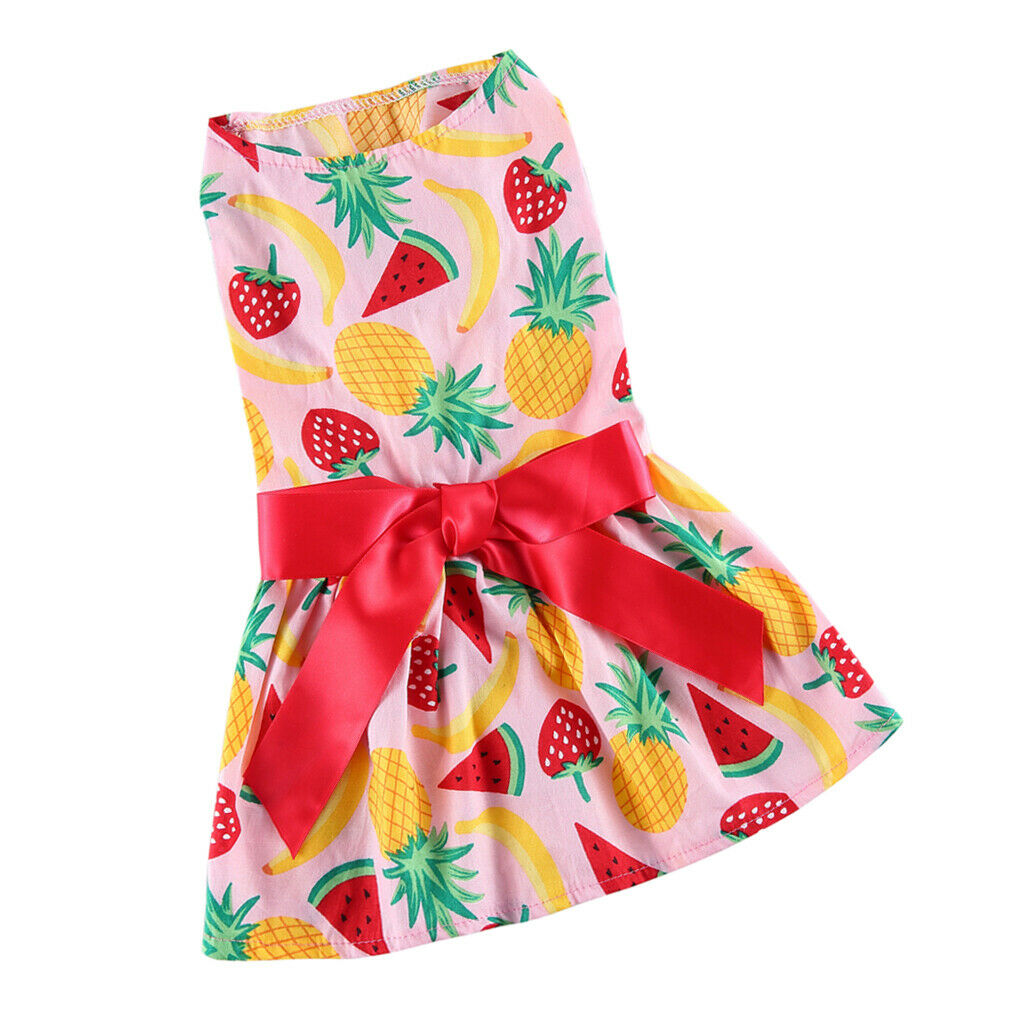 Pet Princess Costume Dress Summer Dress For Dog Birthday Costume Party XS
