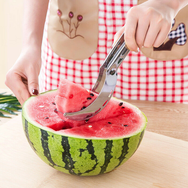 Stainless Steel Watermelon Slicer Cutter   Corer Fruit Vegetable TooWF