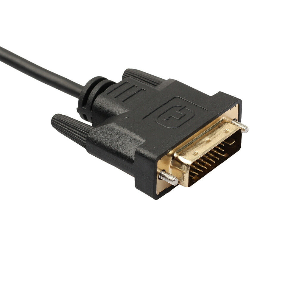 DVI-D Dual Link 24+1 M/M Extension Cable Lead For PC Monitor Projector 5m
