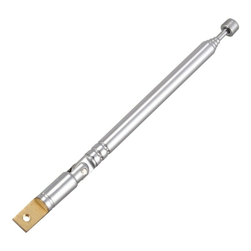 Replacement 25.4cm 10" 5 Sections Teles Antenna Aerial for Radio TV V6Q4