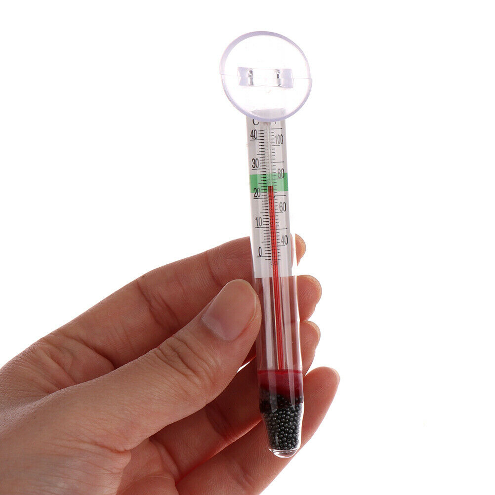 Aquarium Fish Tank Water Glass Temperature Thermometer With Suction CupBDXACHAU