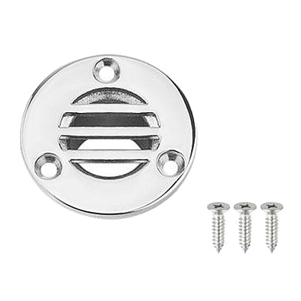 4x Deck Floor Drain Scupper 316 Stainless Steel Boat Ship Yacht 7/8inch