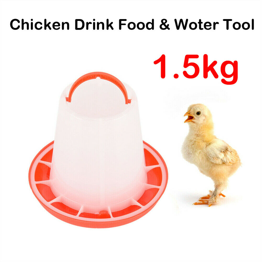 Automatic Chicken Bird Chook Poultry Feeder Drinker Chicken Poultry Waterer