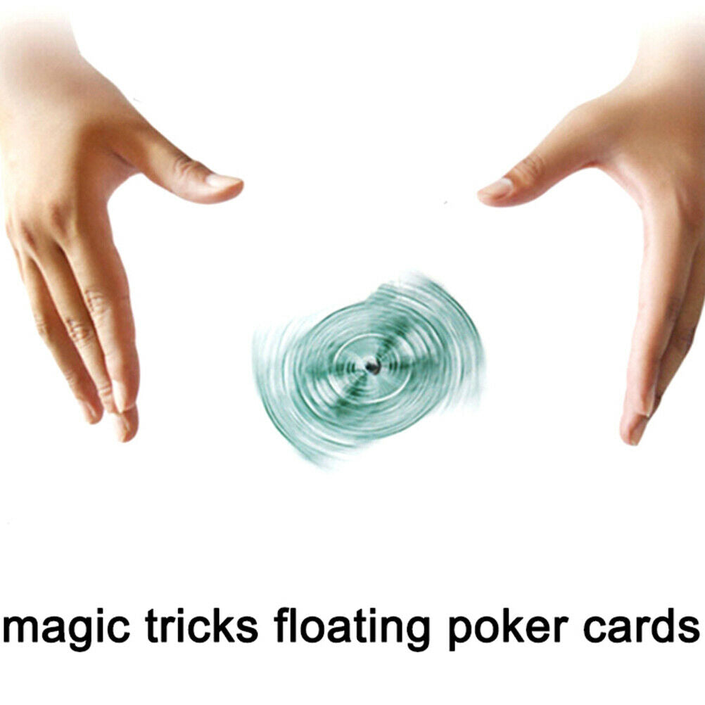 1Set UFO cards floating poker card hummingbird stage street close-up magiY1