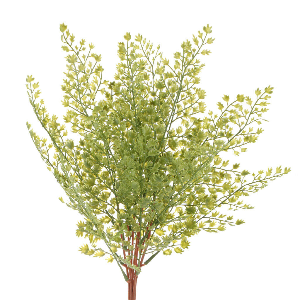 Artificial Fern Leaf Simulation Plastic Plant Flower Home Wedding Decor 45cm