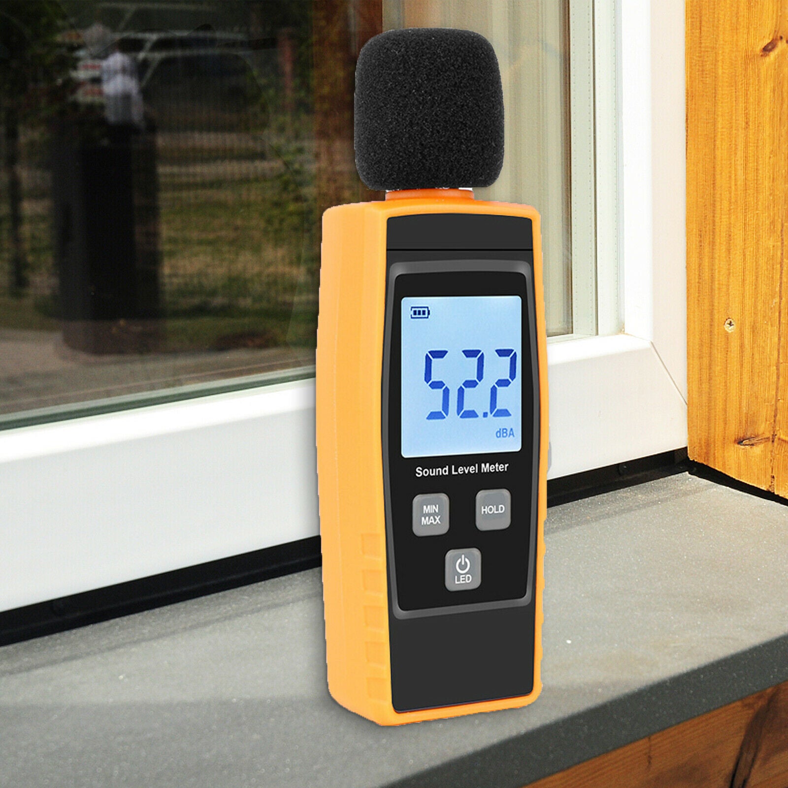 Digital Sound Level Meter Decibel dB Tester Monitor Detector Measurement