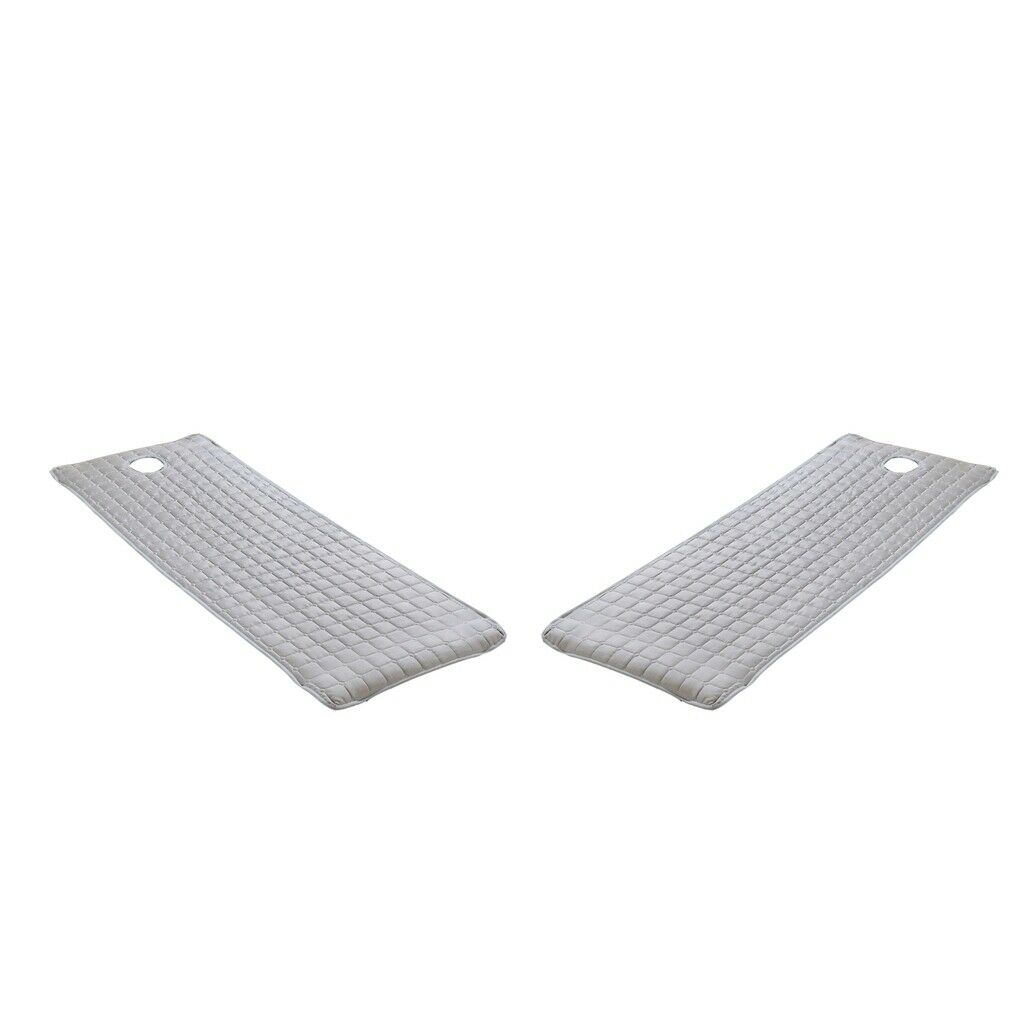 2pcs/set Massage Table Mattress Cosmetic Bed Topper Sheet 73x28inch Gray