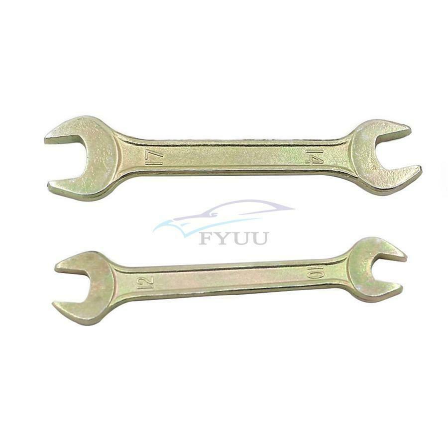 12PC Metal Motorcycle Spark Plug Wrench Socket Repair Compact Tool Kit Universal